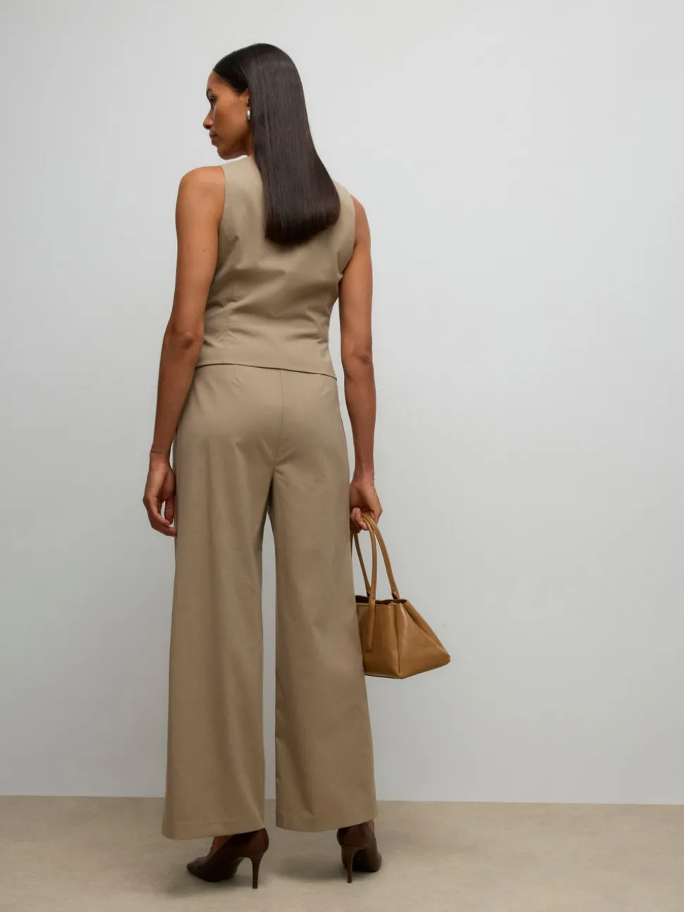 AWAYAH High waist Broek