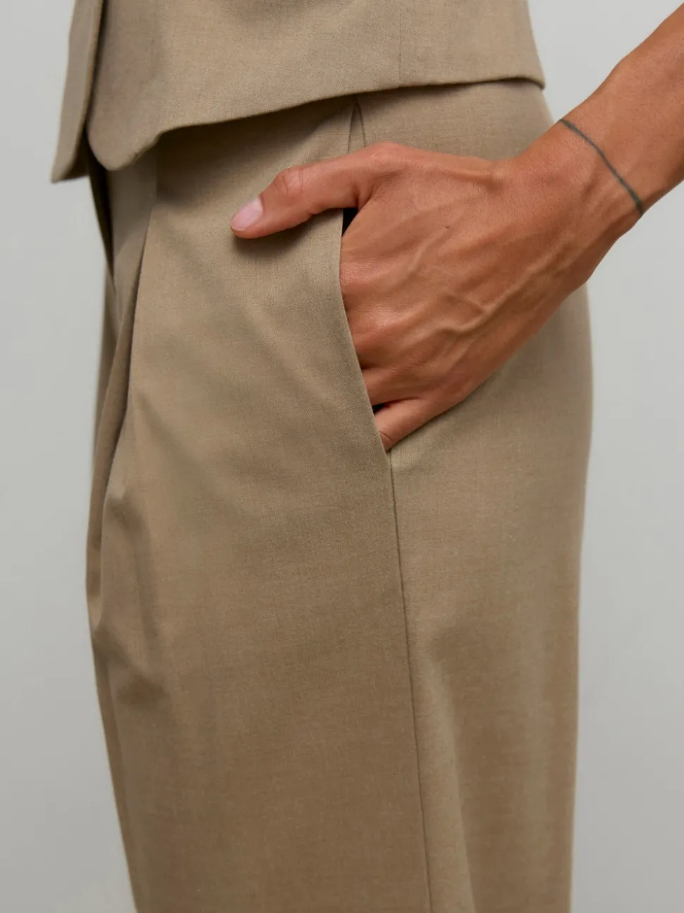 AWAYAH High waist Broek