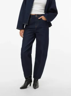 AWEVELINE High rise Barrel fit Jeans