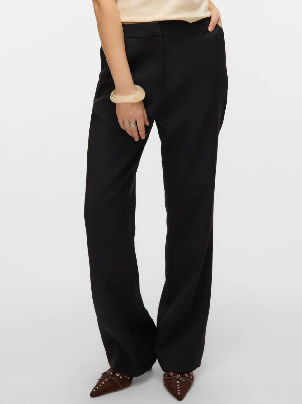 AWHAZEL High waist Broek