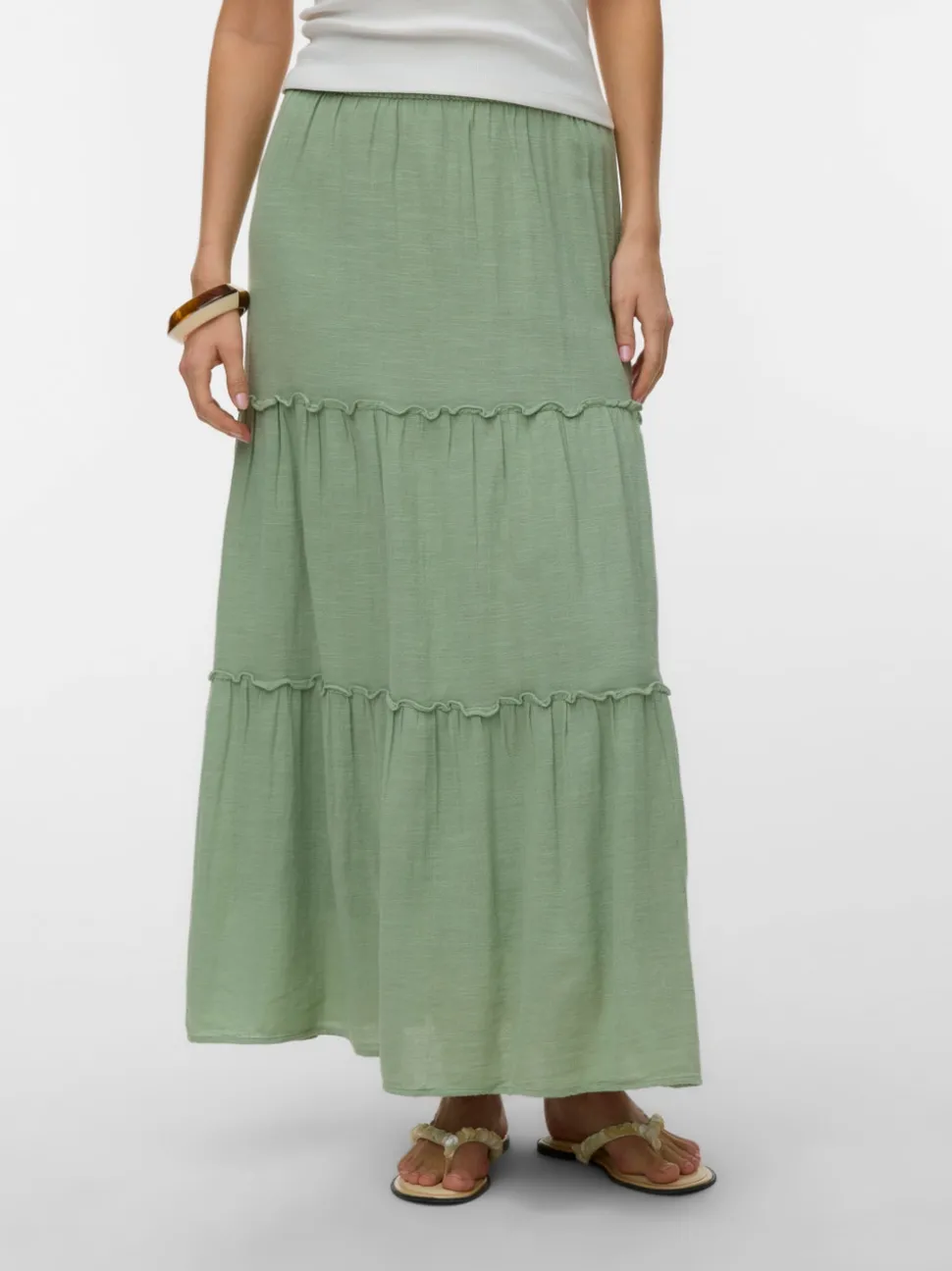 AWKEELEY High waist Lange rok