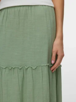 AWKEELEY High waist Lange rok