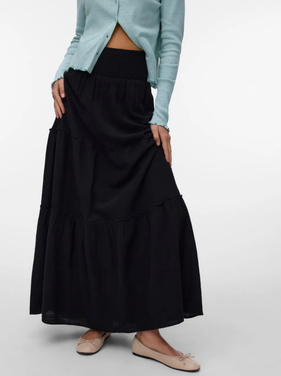 AWKEELEY High waist Lange rok