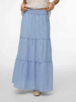 AWKEELEY High waist Lange rok