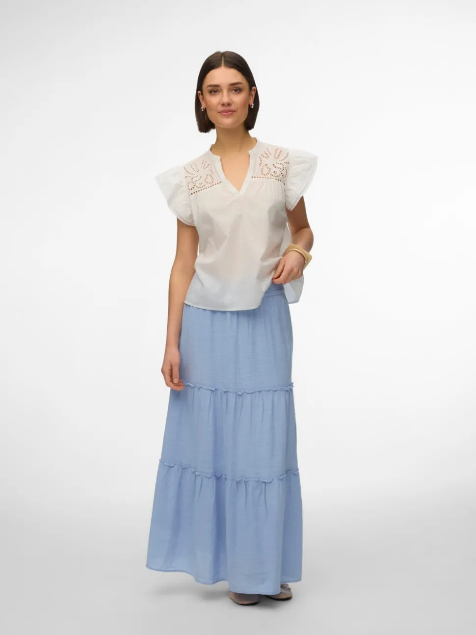 AWKEELEY High waist Lange rok
