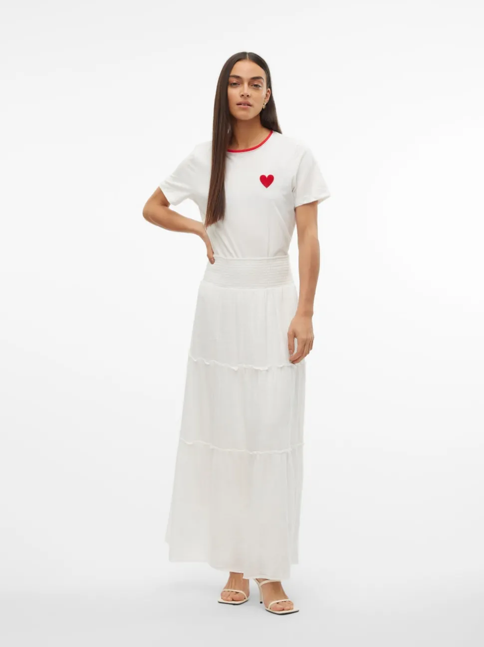 AWKEELEY High waist Lange rok