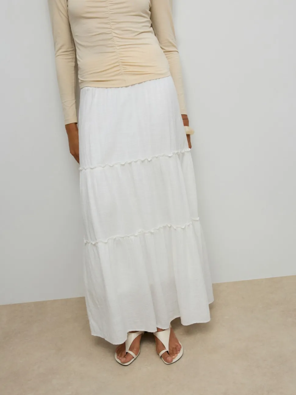 AWKEELEY High waist Lange rok