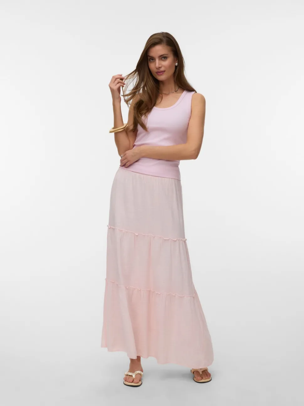 AWKEELEY High waist Lange rok
