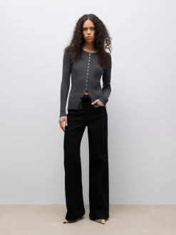 AWMADDIE High rise Wide leg fit Jeans