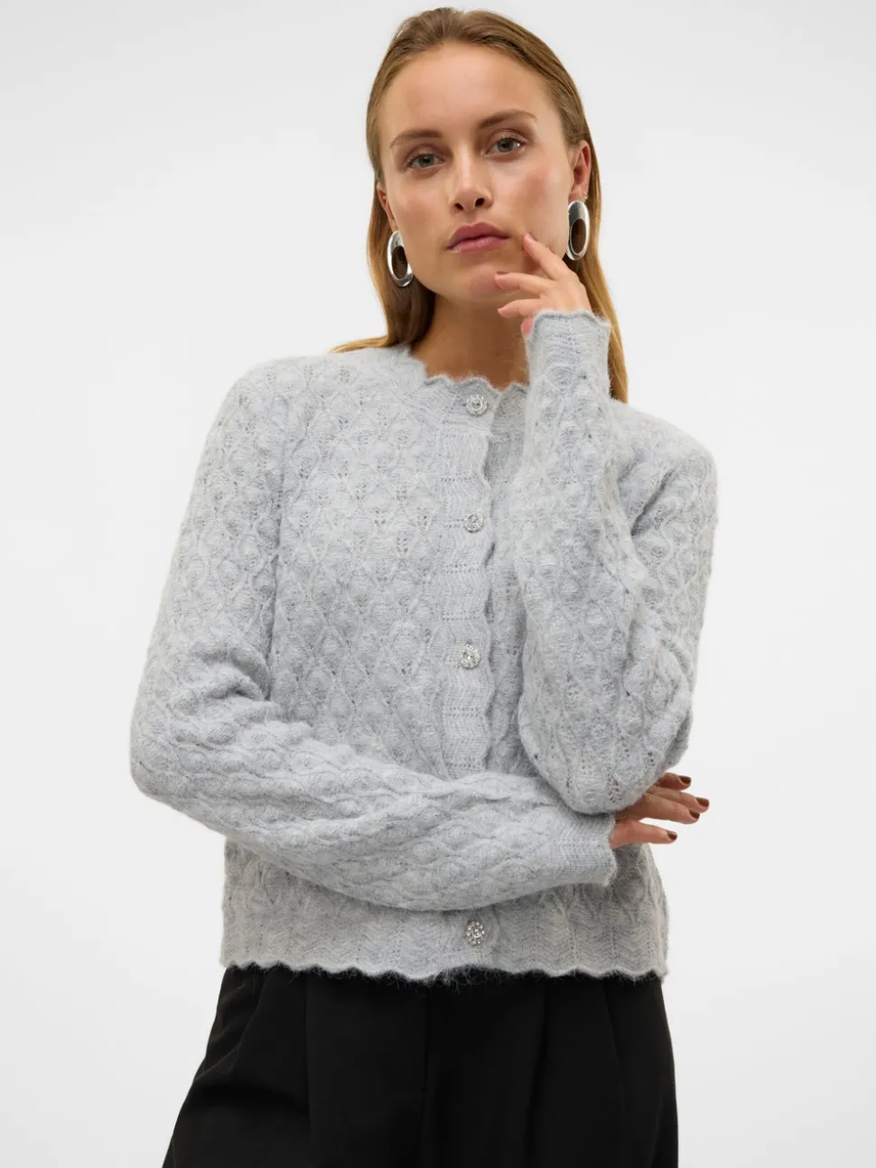 AWPURDIE Gebreid vest