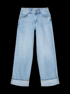 AWRENA Mid rise Wide leg fit Jeans