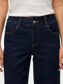 AWRENA Mid rise Wide leg fit Jeans