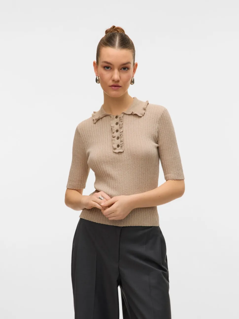 AWSHIRLI Gebreide polo