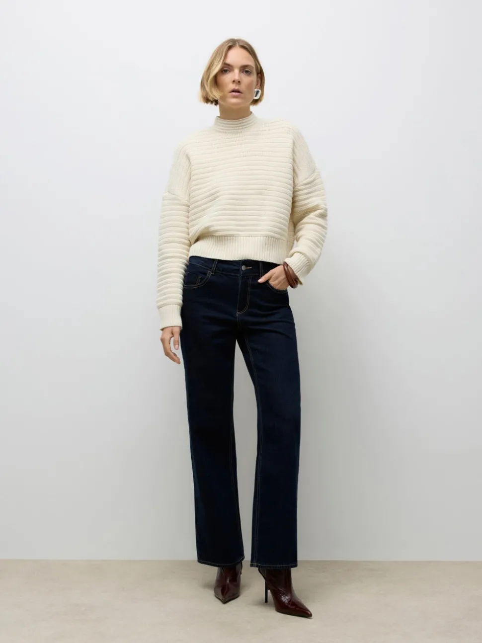 AWSIBILLE Gebreide pullover