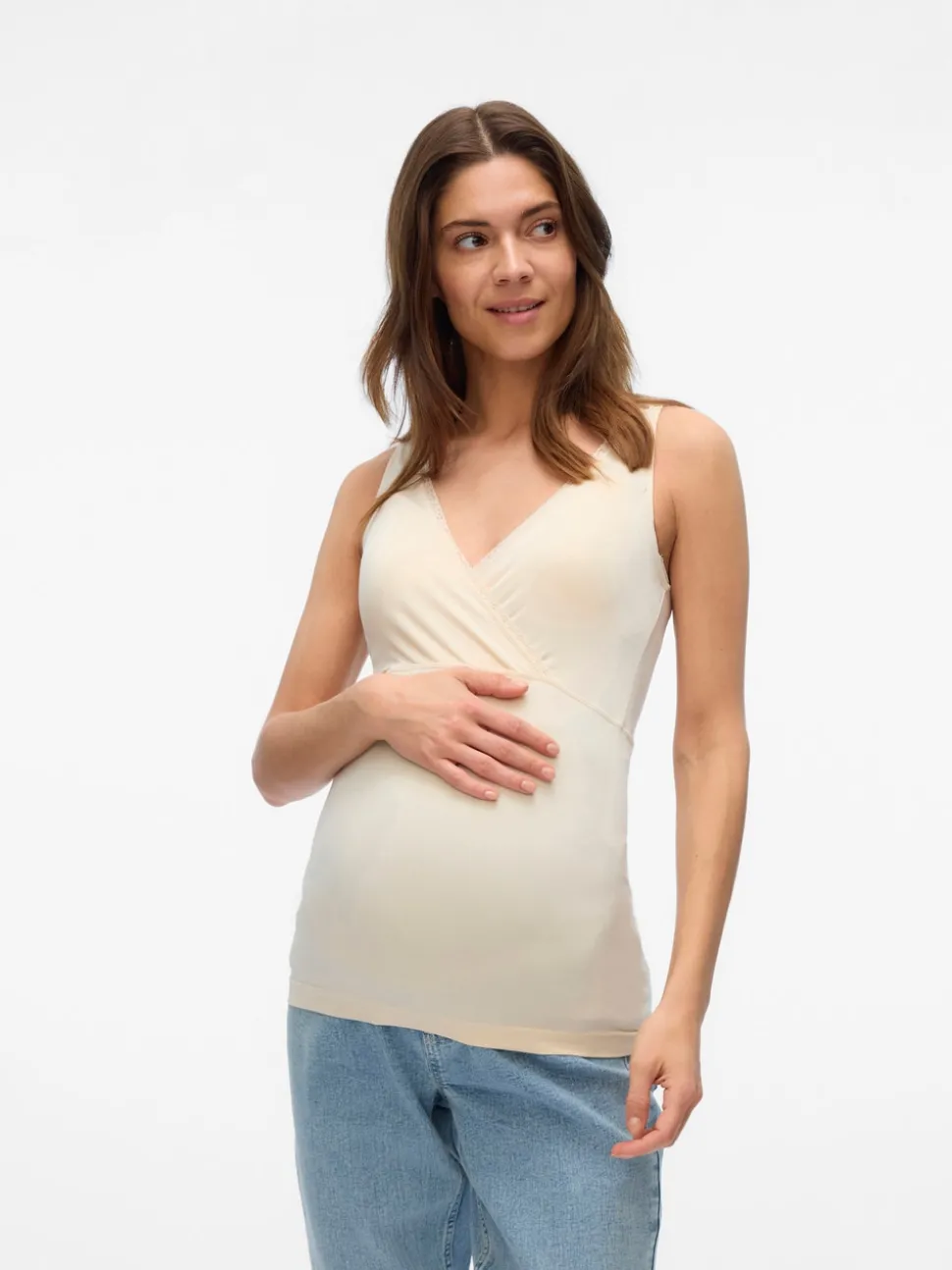 Bodycon fit V-Hals Top