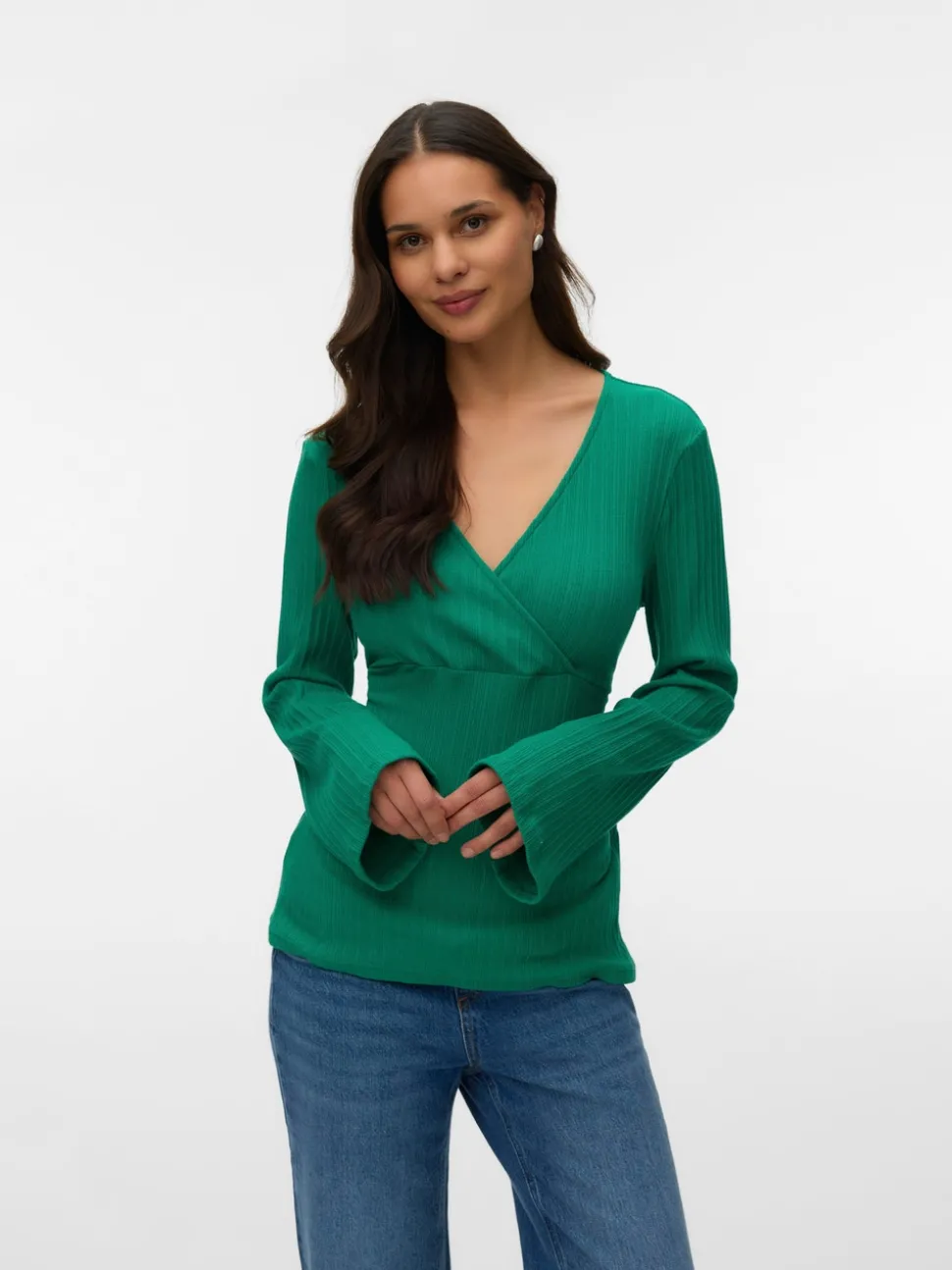 Bodycon fit V-Hals Top