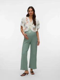 Cropped fit V-Hals Top