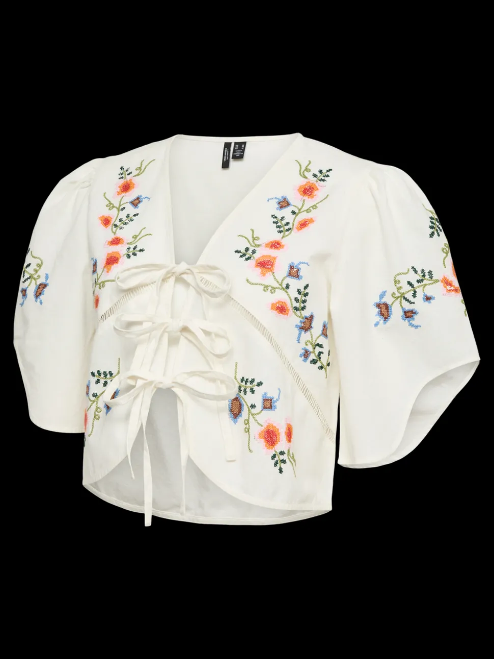 Cropped fit V-Hals Top
