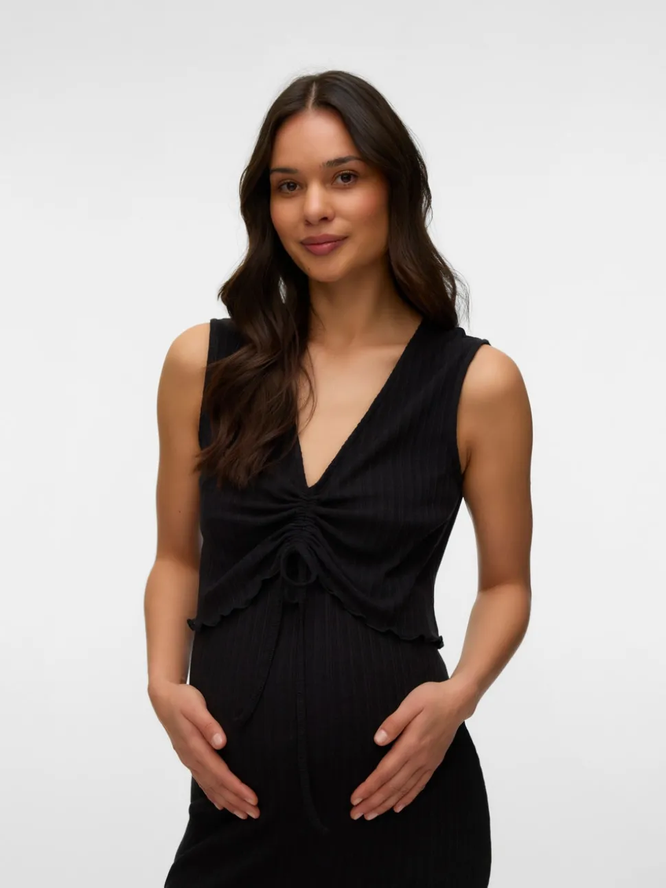Cropped fit V-Hals Top