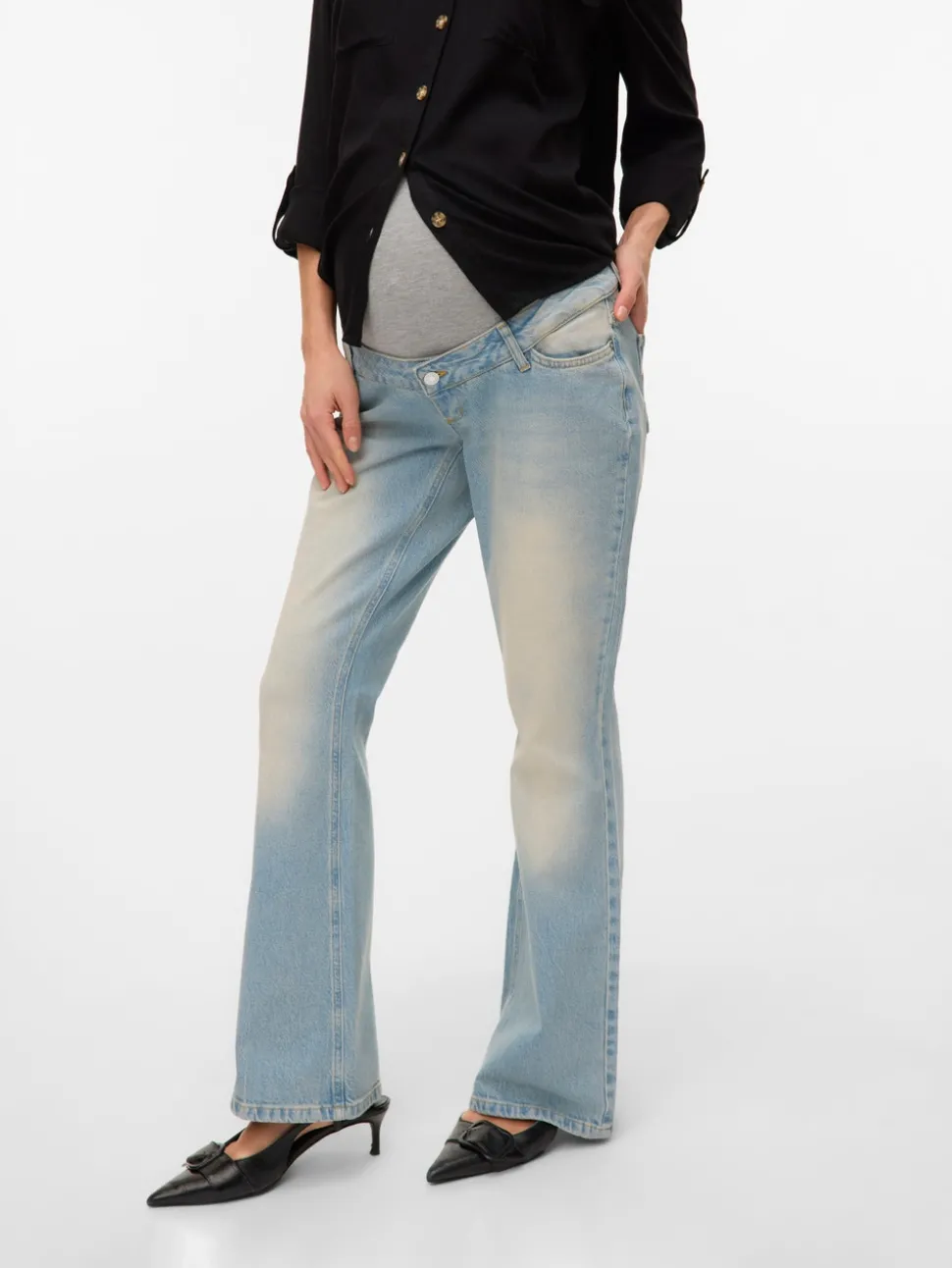 Flared fit Jeans