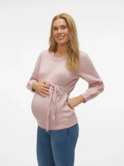 Gebreide Zwangerschaps-pullover