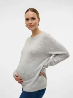 Gebreide Zwangerschaps-pullover