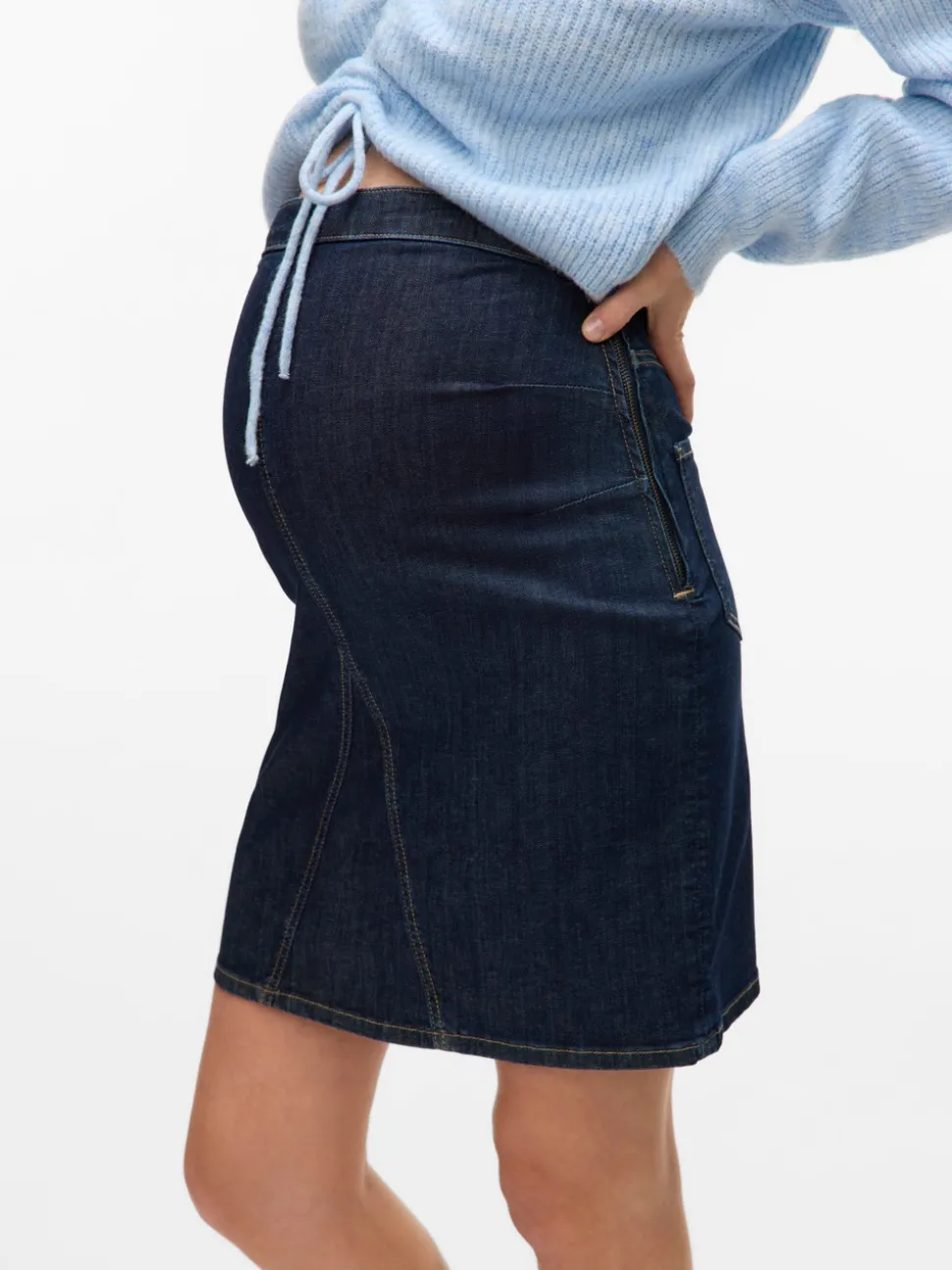 High waist Korte rok