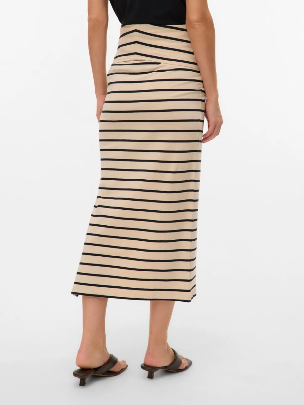 High waist Lange rok