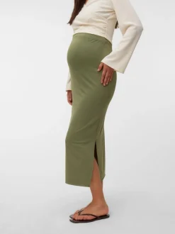 High waist Lange rok