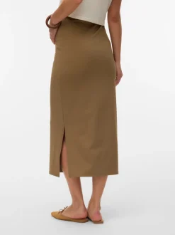 High waist Lange rok