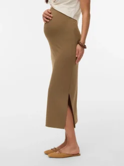 High waist Lange rok