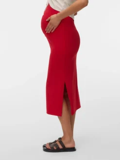 High waist Lange rok