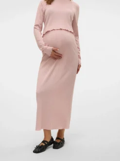 High waist Midi-rok