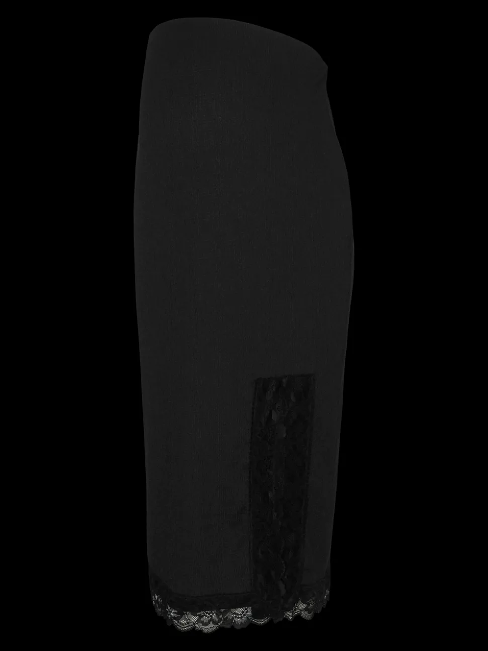 High waist Midi-rok