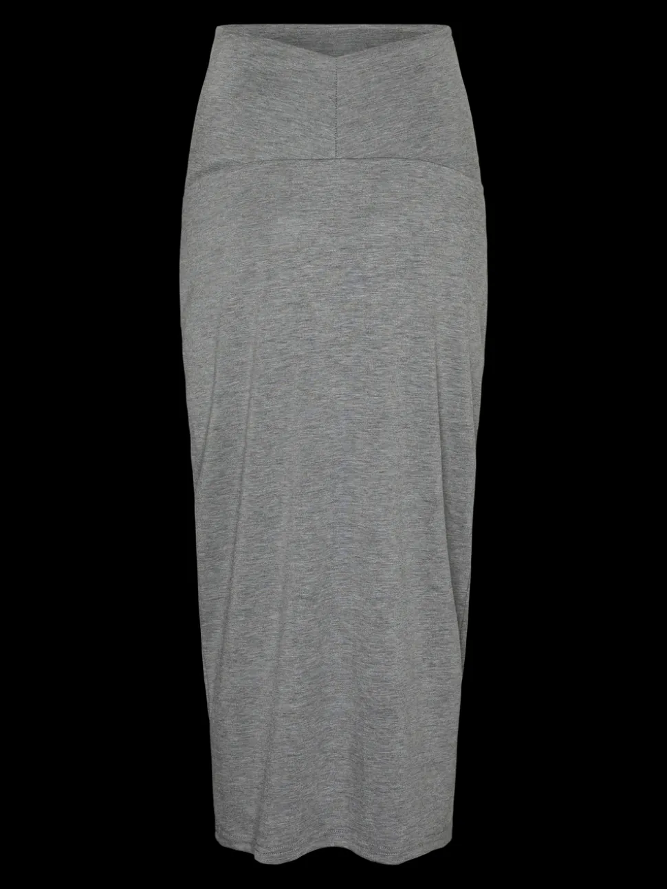 High waist Midi-rok