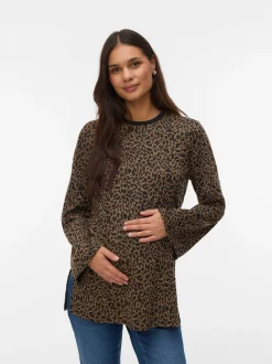 Loose fit O-hals Top