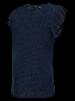 Loose fit O-hals Top