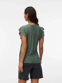 Loose fit O-hals Top