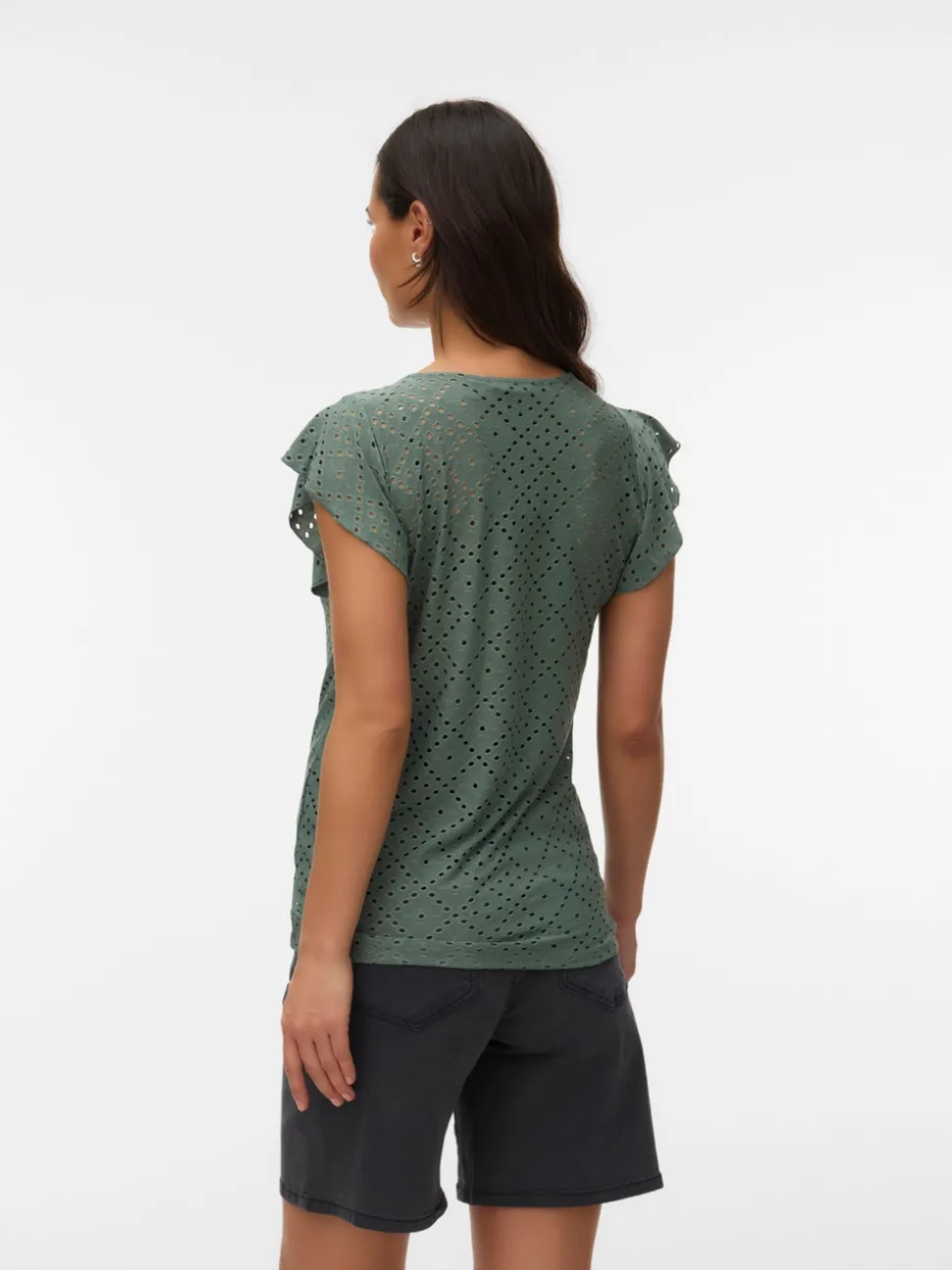 Loose fit O-hals Top