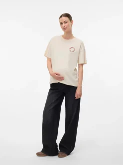 Loose fit O-hals Top