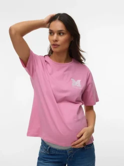 Loose fit O-hals Top