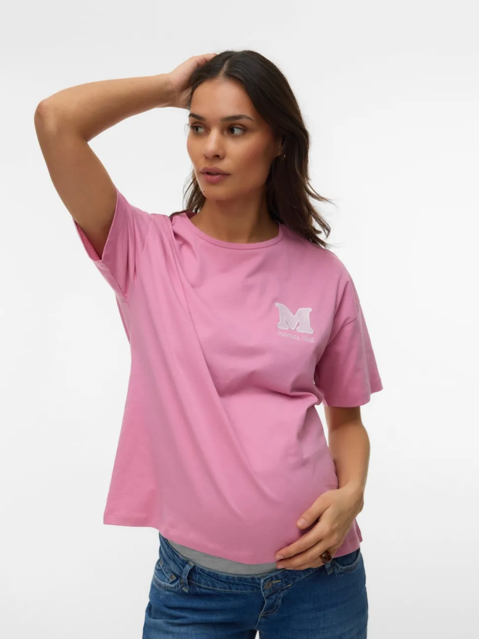 Loose fit O-hals Top