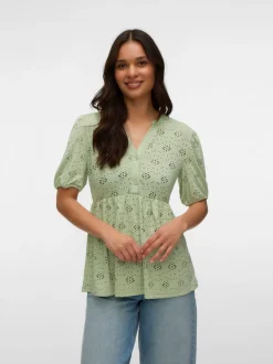 Regular fit Chinese boord Top