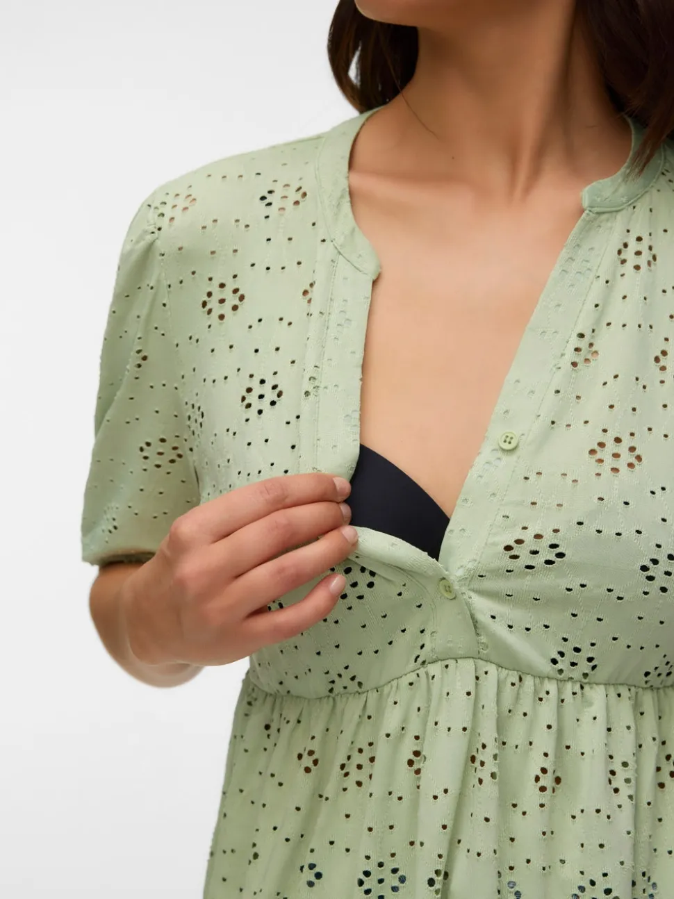 Regular fit Chinese boord Top