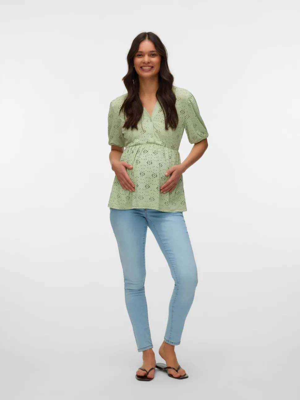 Regular fit Chinese boord Top