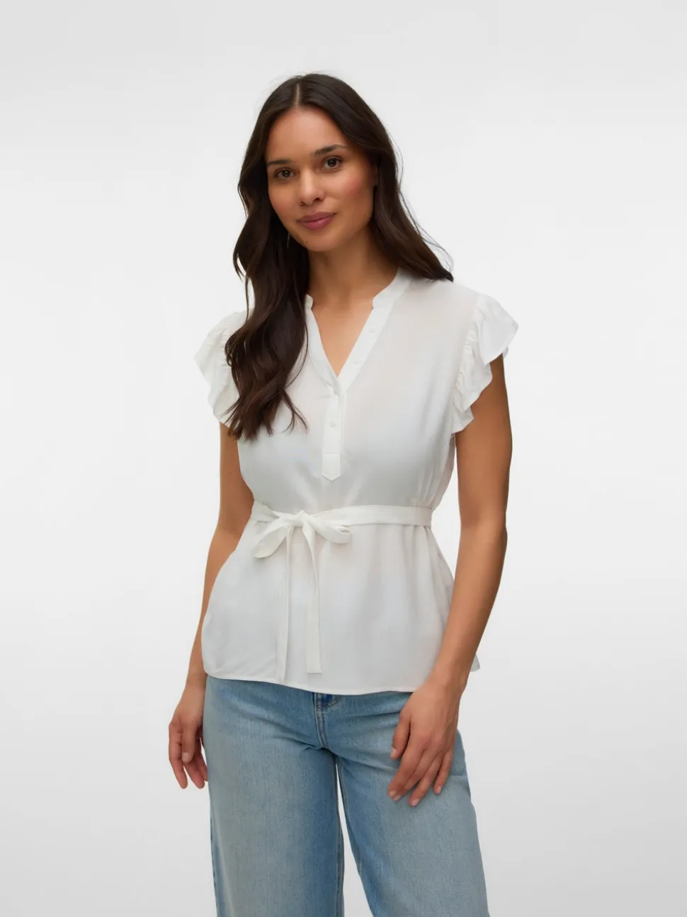 Regular fit Chinese boord Top