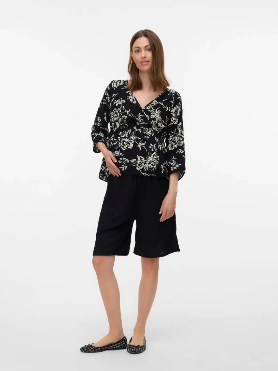 Regular fit High rise Shorts