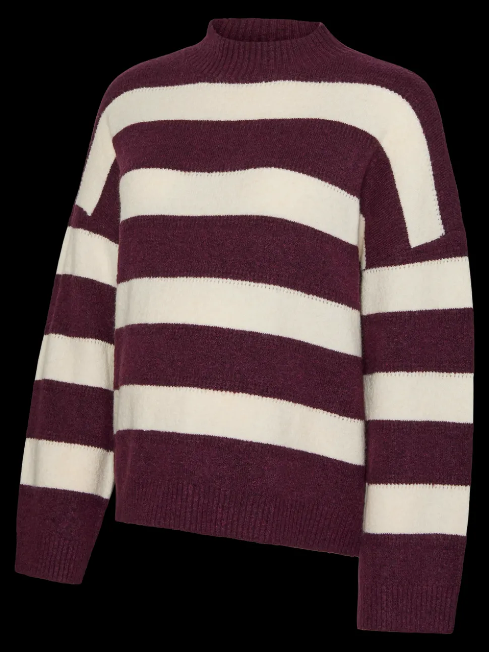 Regular fit Hoge hals Pullover