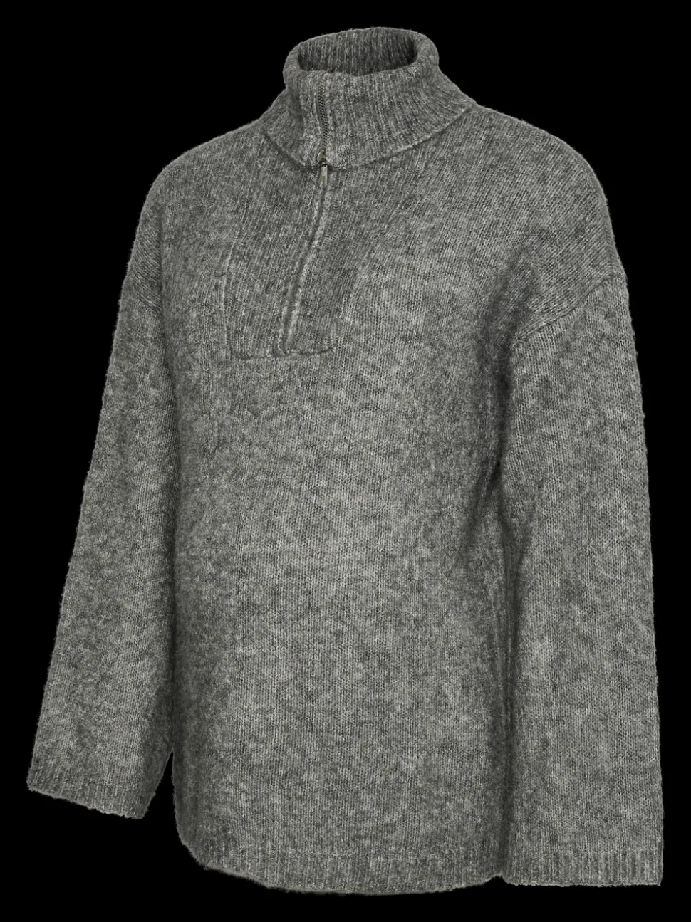 Regular fit Hoge hals Pullover