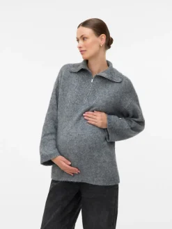 Regular fit Hoge hals Pullover